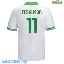 Camisa de time de futebol AS Roma Evan Ferguson #11 Replicas 3º Equipamento 2025-26 Manga Curta